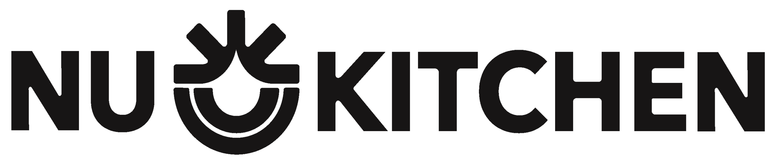 NU Kitchen Logo in Black